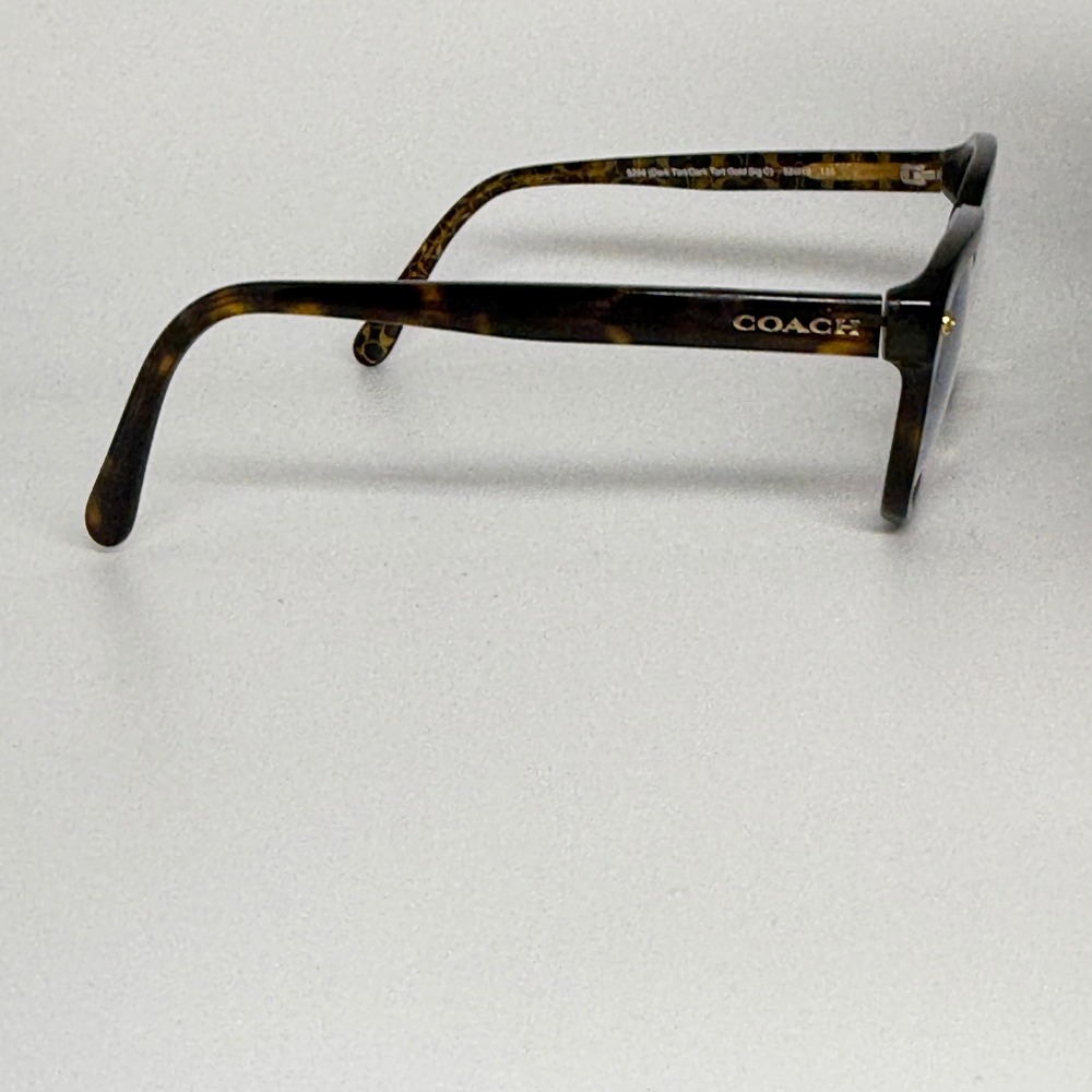 Coach‎ HC6094 Dark Tortoise Gold Signature C Eyeglasses Frames 52-19-135 22145 - Picture 4 of 7